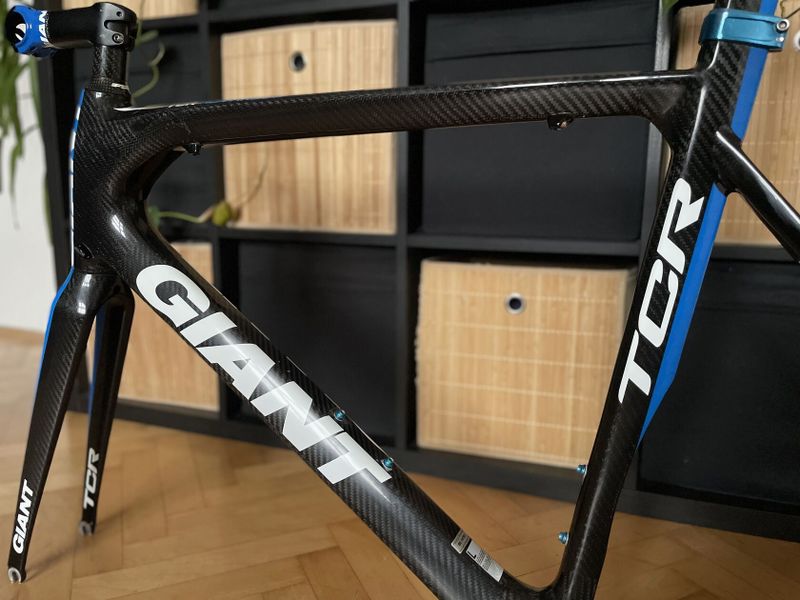 Giant TCR Advanced / rámová sada vel.58