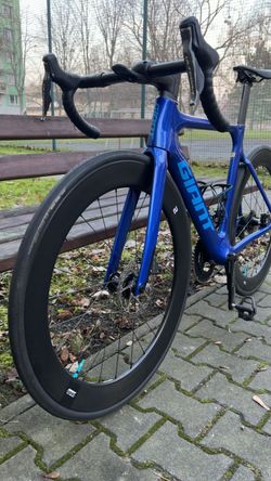 Giant Propel Advanced 2 Disc S Electric Blue , Ultegra Power Pro di2