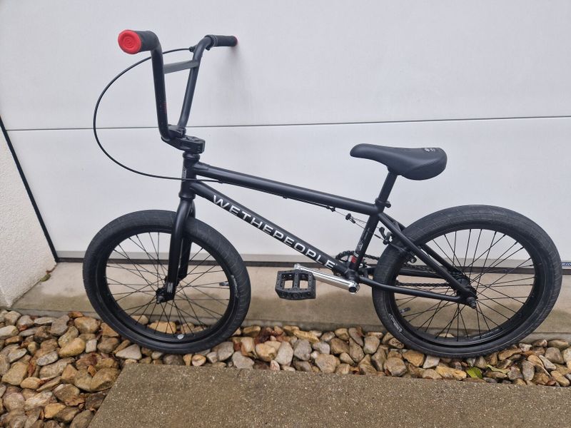 WE THE PEOPLE CRS 20,25“ freestyle BMX kolo, barva Matt Black