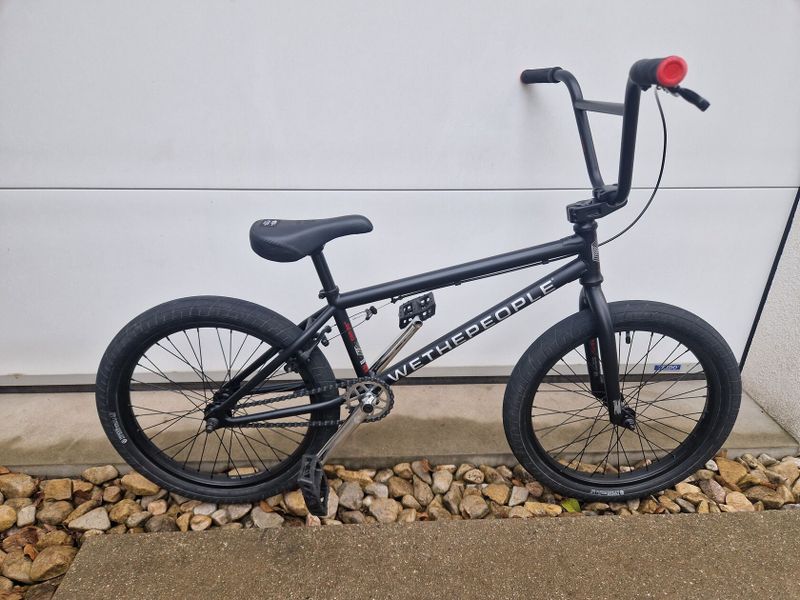 WE THE PEOPLE CRS 20,25“ freestyle BMX kolo, barva Matt Black