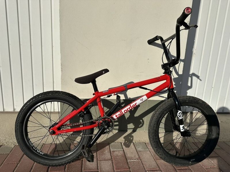 BMX Tall Order 2021 RAMP 18" Gloss Red