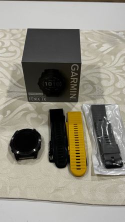 Garmin Fenix 7x sapphir solar dlc Carbon/titan