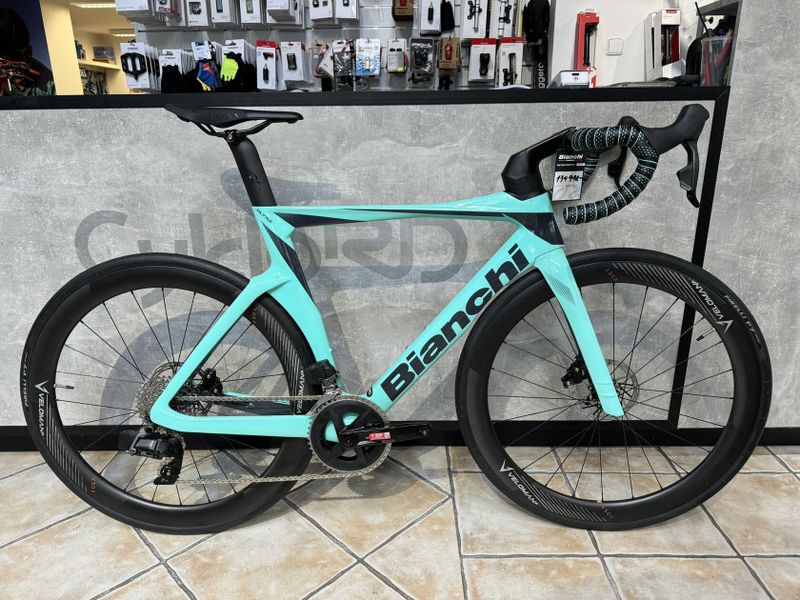 Bianchi Oltre Comp Rival eTap vel. 55 cm