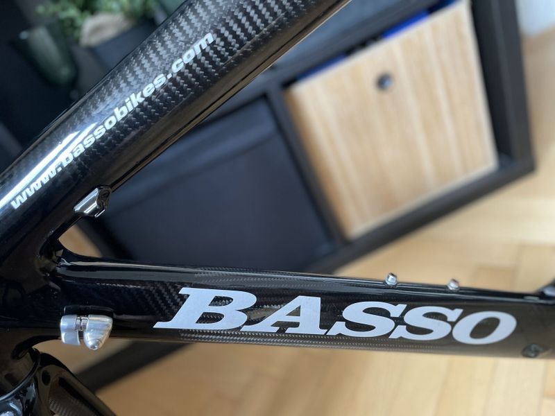 Basso Venta carbon / rámová sada vel.56 / rarita