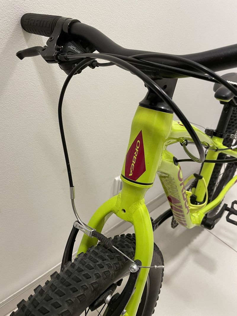 Orbea MX Team 24” lime green/watermelon red