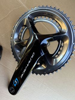 Kliky Shimano Dura-Ace FC-R9100, 172,5 mm, 2x11s, 52/36, s wattmetrem dual Stages.