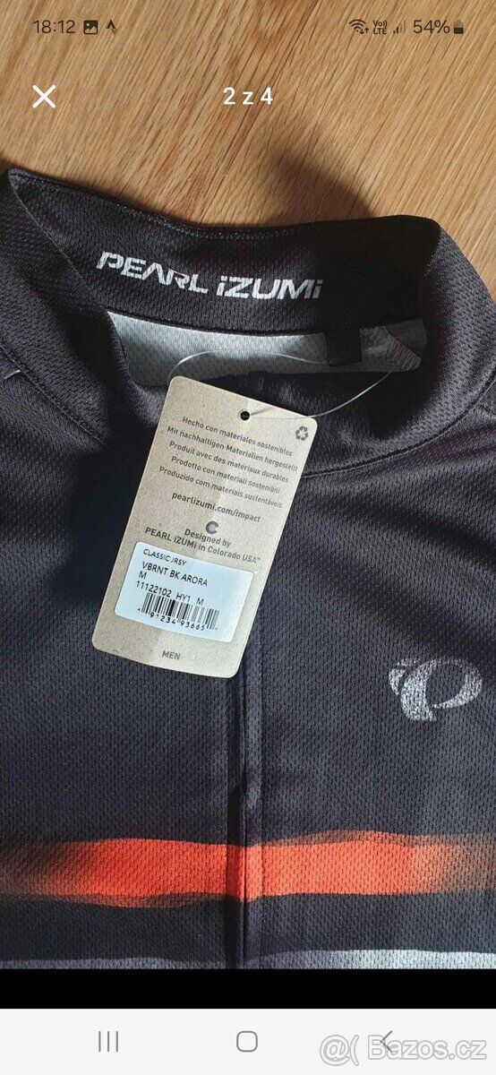 Nový dres Pearl Izumi classic vel.M