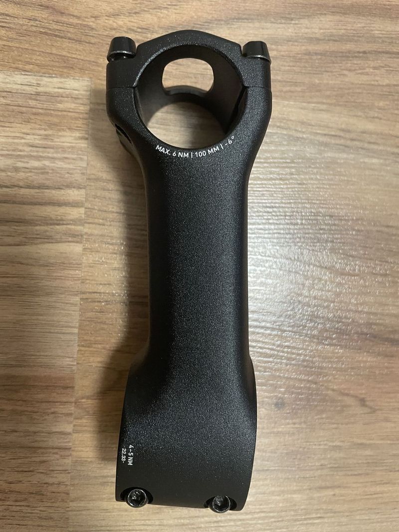 CUBE Aero Stem w/ Cable Routing