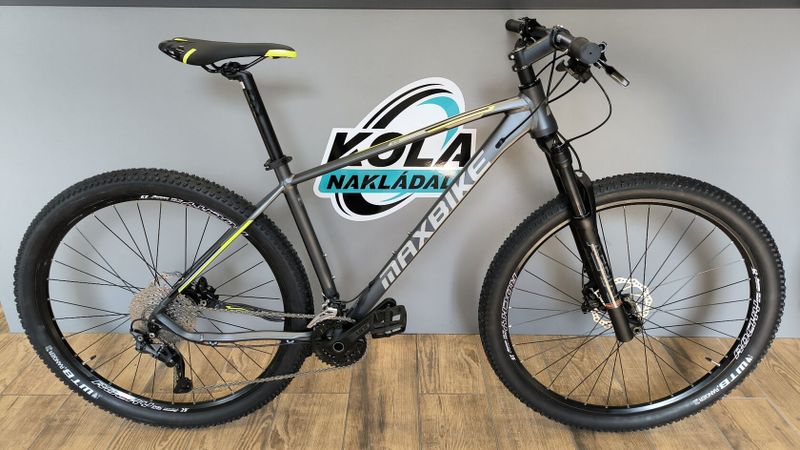 Maxbike Inari 29 2x10 L 2024 šedý mat+žlutá