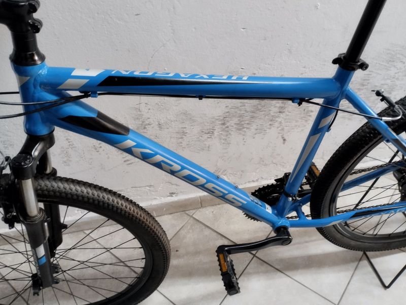 Starší renovované jízdní kolo horské - MTB pánské 26" Kross Hexagon 1.0