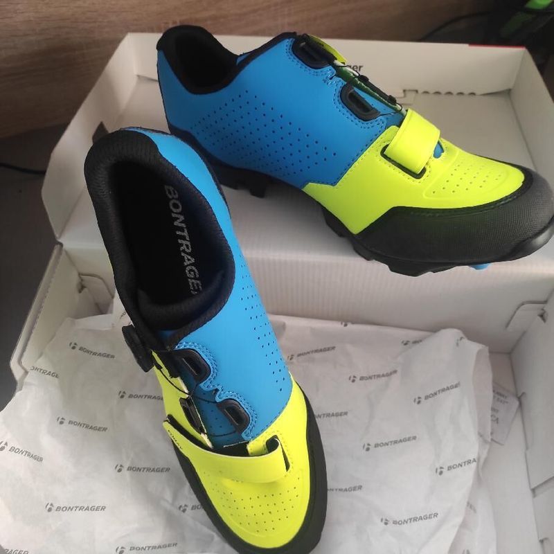 Bontrager Foray yellow/blue vel.43