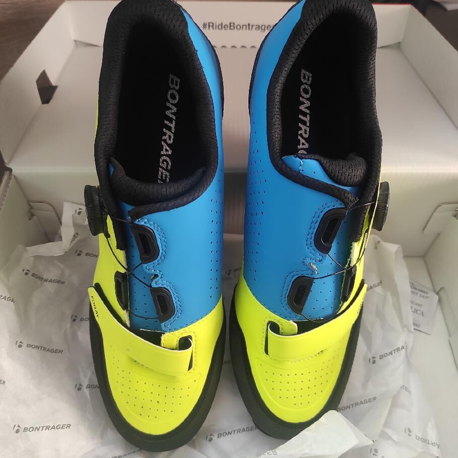 Bontrager Foray yellow/blue vel.43