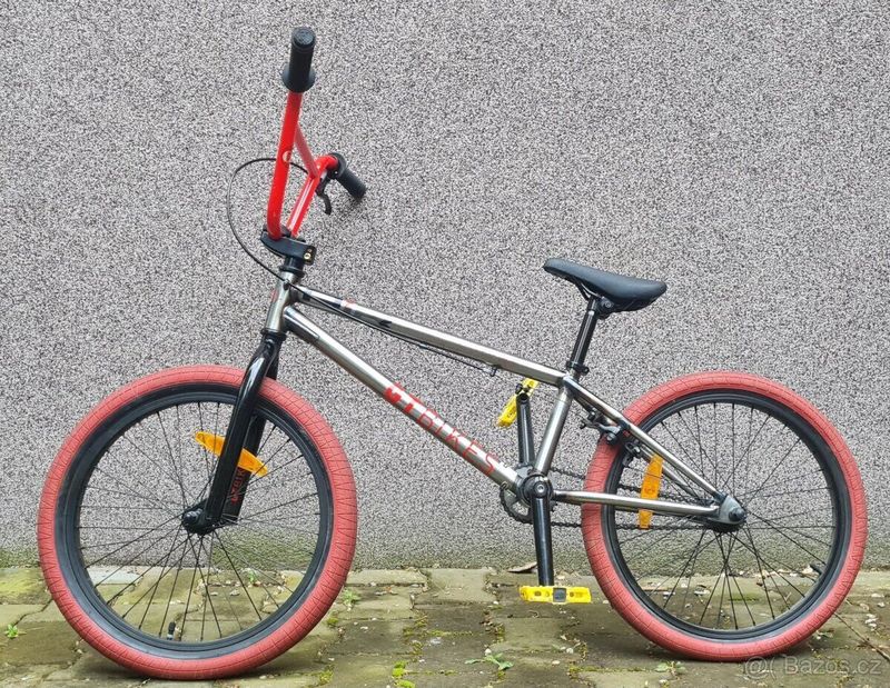 Prodám GT Air 2020 20 raw with red BMX bike 