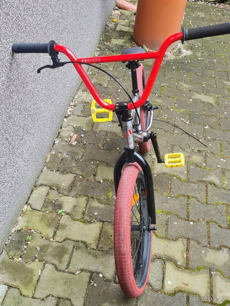 Prodám GT Air 2020 20 raw with red BMX bike 