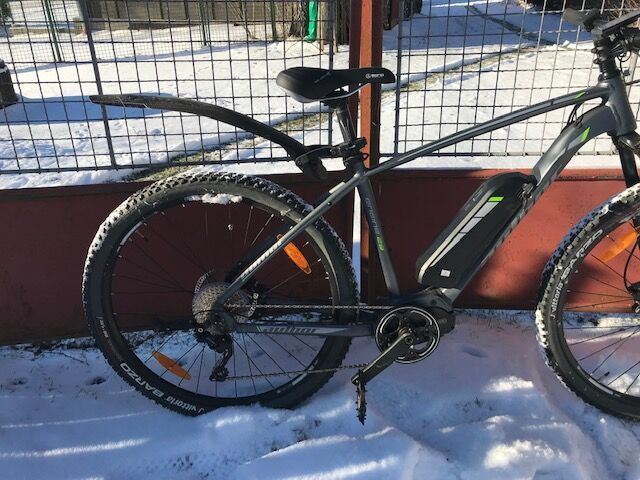 MTB e-bike, najeto 210 km