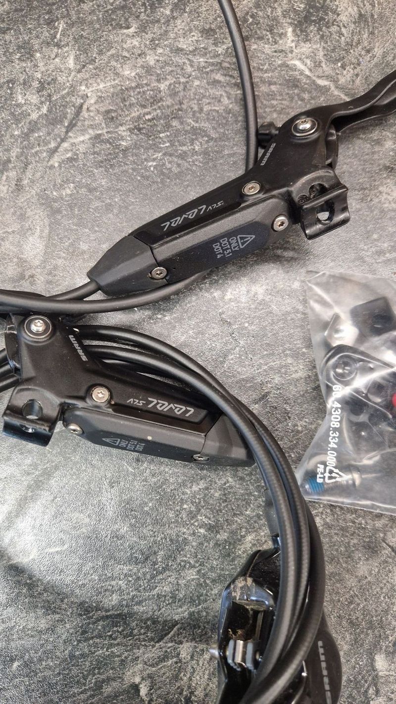 Sram Lever Stealth Silver