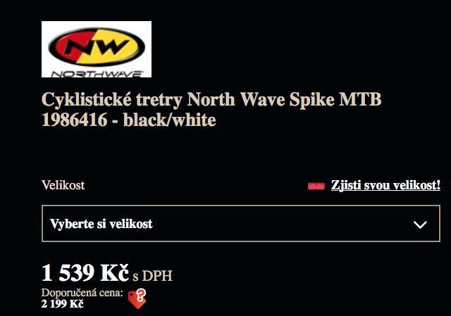 Tretry MTB NORTWAVE ++++Spike