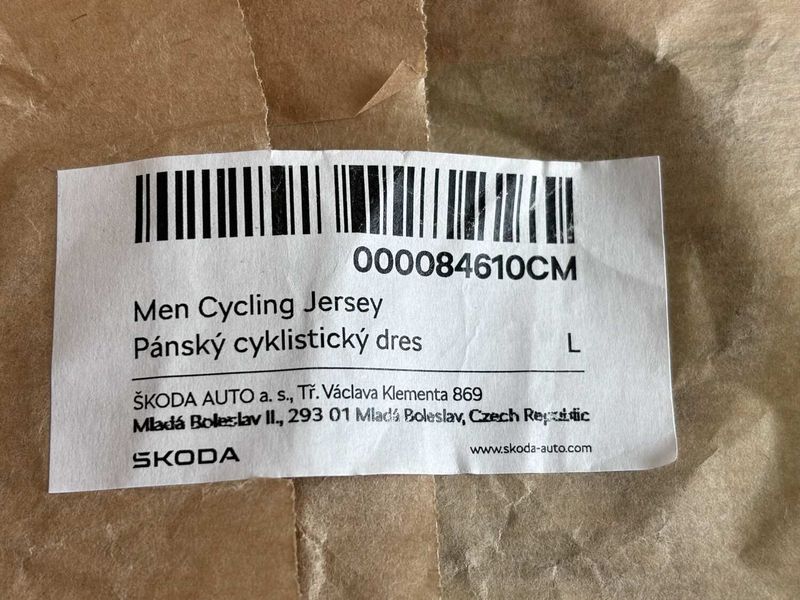 Prodám pánský cyklo dres We Love Cycling velikost L (nový nenošený)