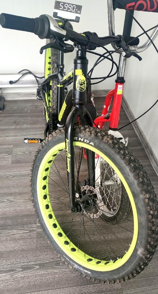 Prodám dětské kolo fat bike Author KING KONG 24