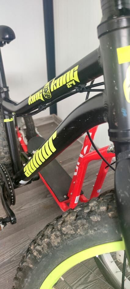 Prodám dětské kolo fat bike Author KING KONG 24