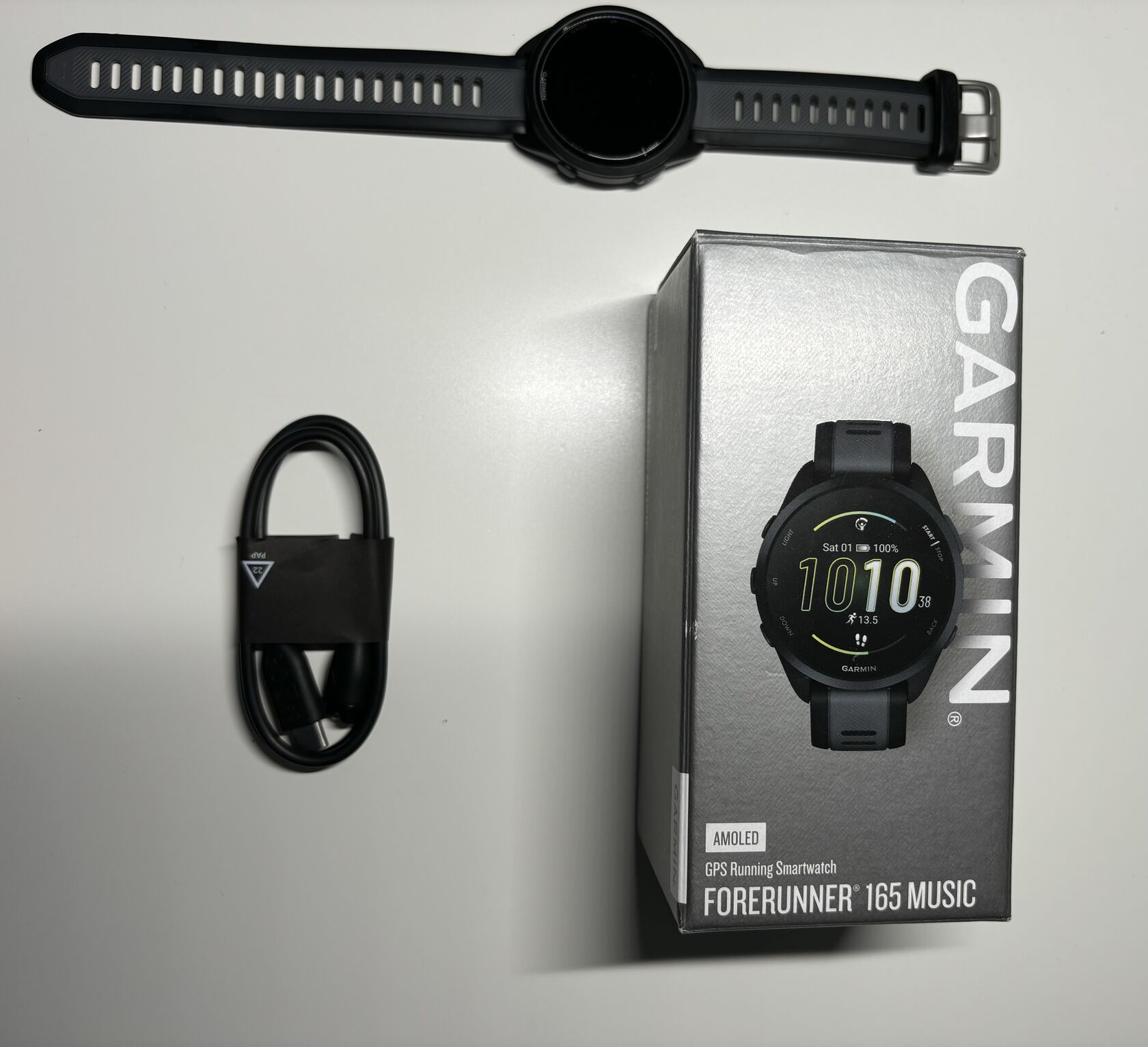 Garmin Forerunner 165 Music zánovní, záruka 3/26