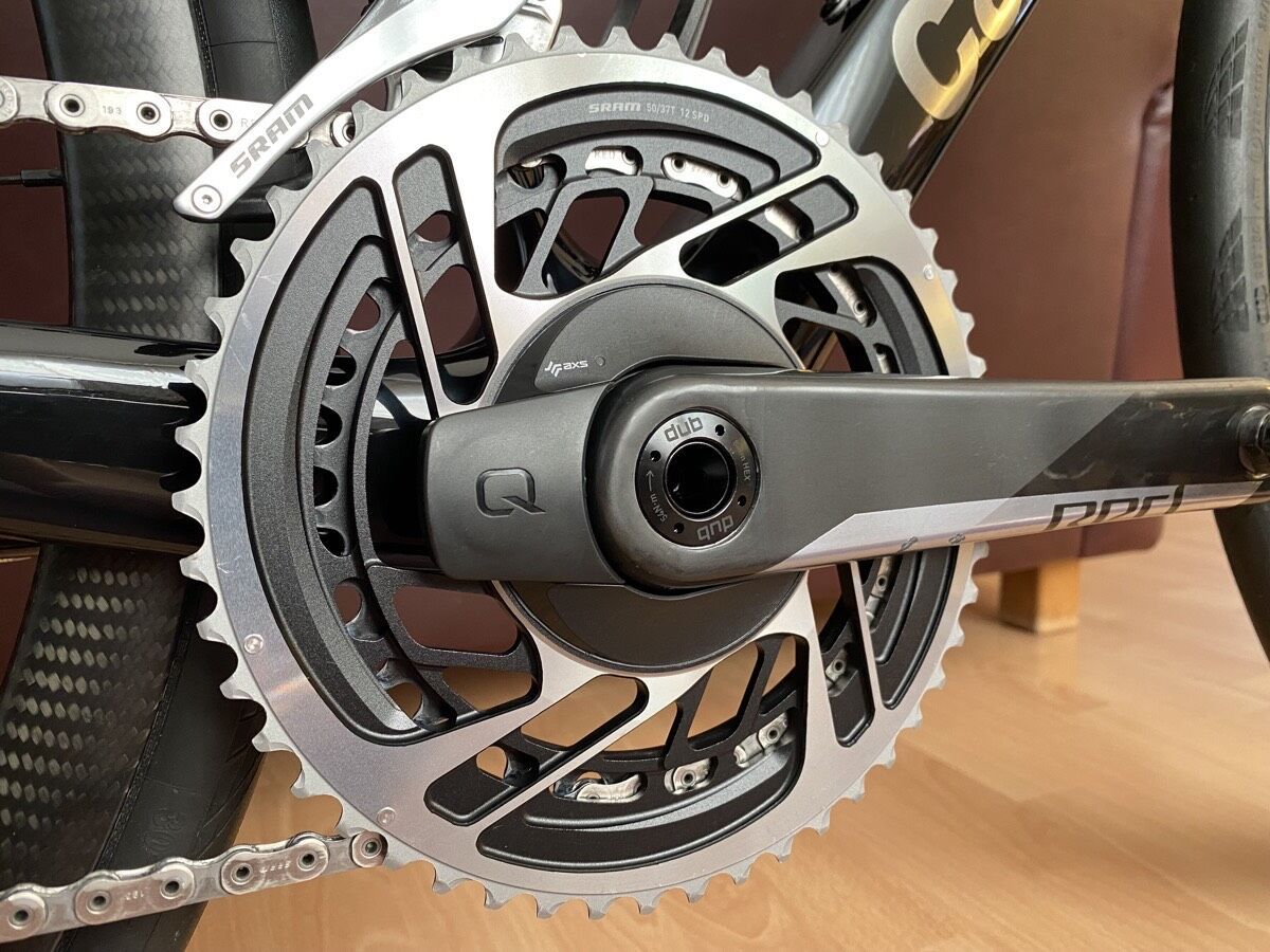 Převodníky (kliky) Sram RED 50/37 Quarq (powermeter, wattmeter)