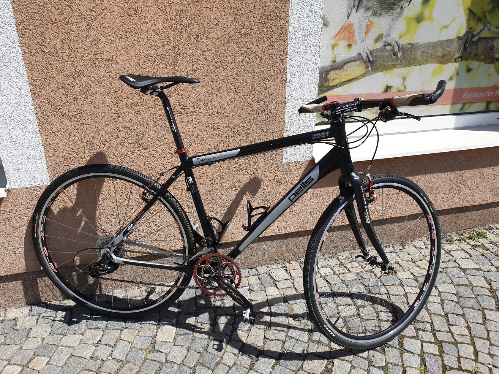 PELLS DEMON, tuning RITCHEY WCS + turistický vozík