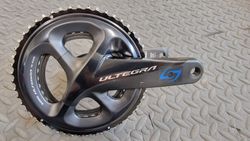 Kliky Shimano Ultegra R8000 170mm 52/36 wattmetr stages