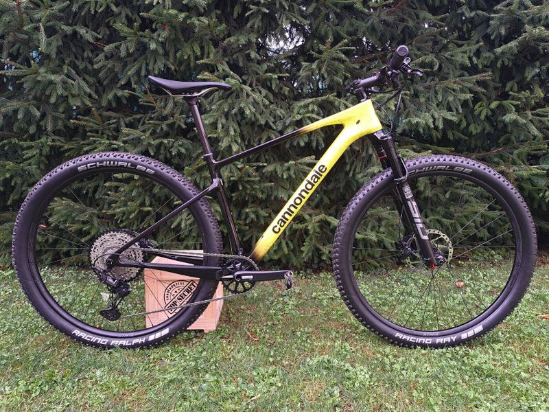 Rám + dily - Cannondale scalpel ht carbon, vel M