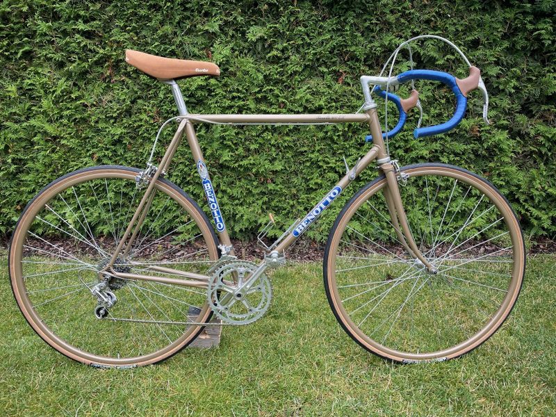 Závodní italské historické kolo Benotto 800 EX, r.v. 1979, 58 cm, po kompletní renovací