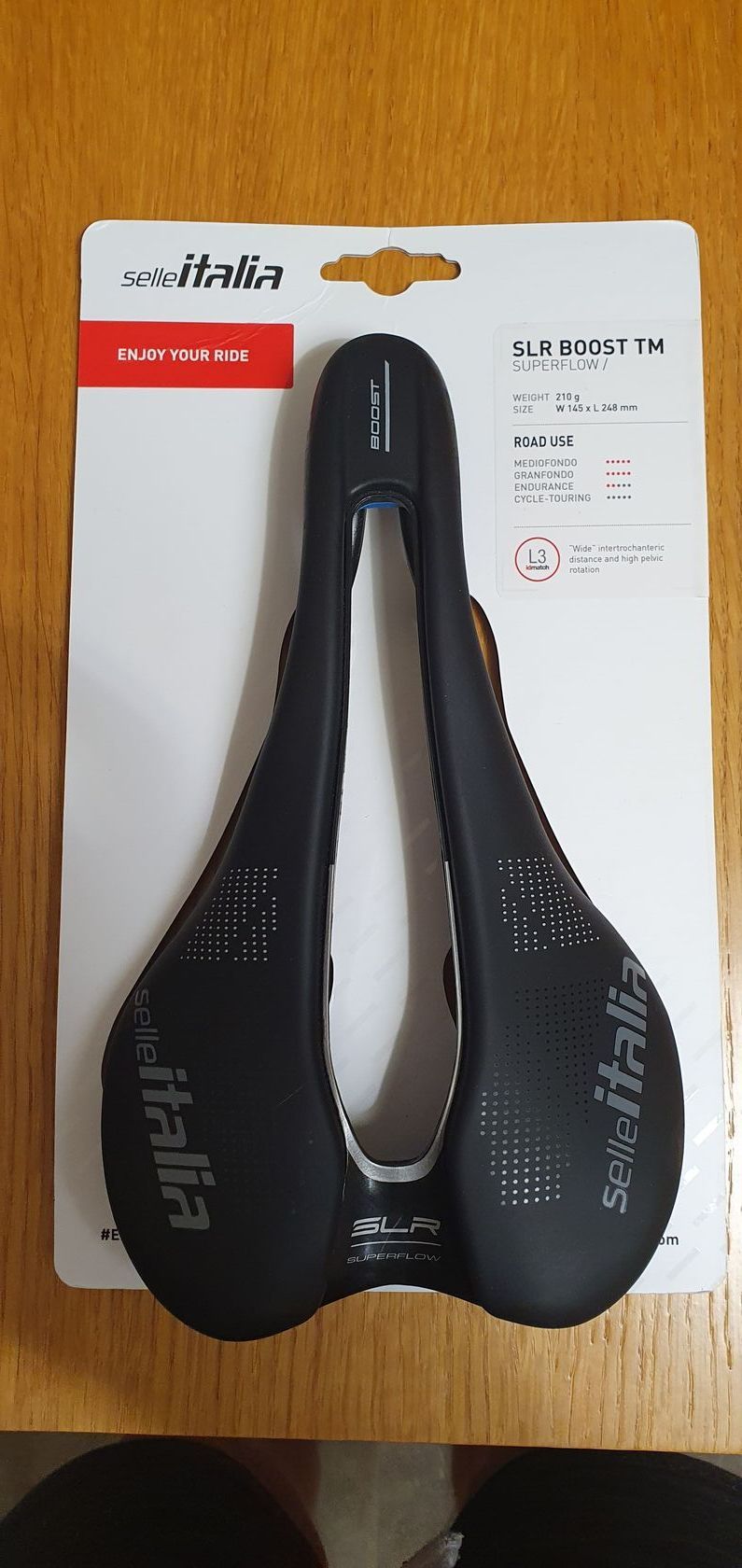 Silniční sedlo Selle Italia SLR BOOTS TM SUPERFLOW