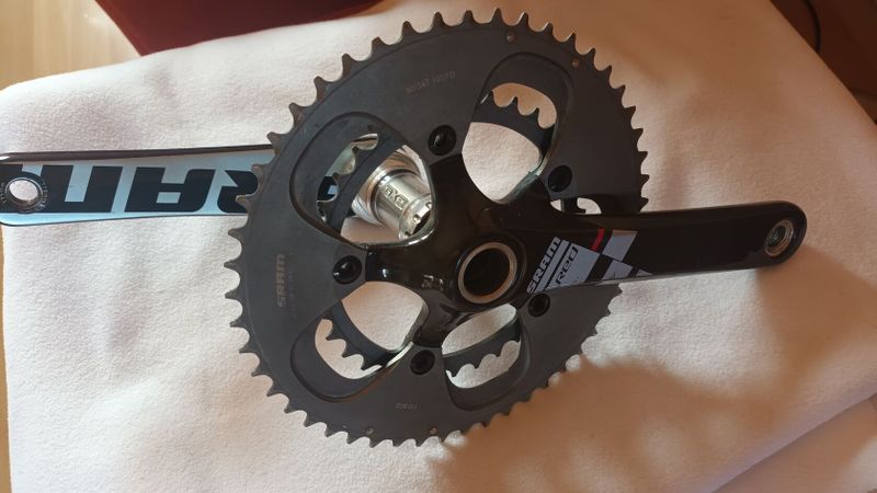 SRAM Red kliky, převodníky 50/34