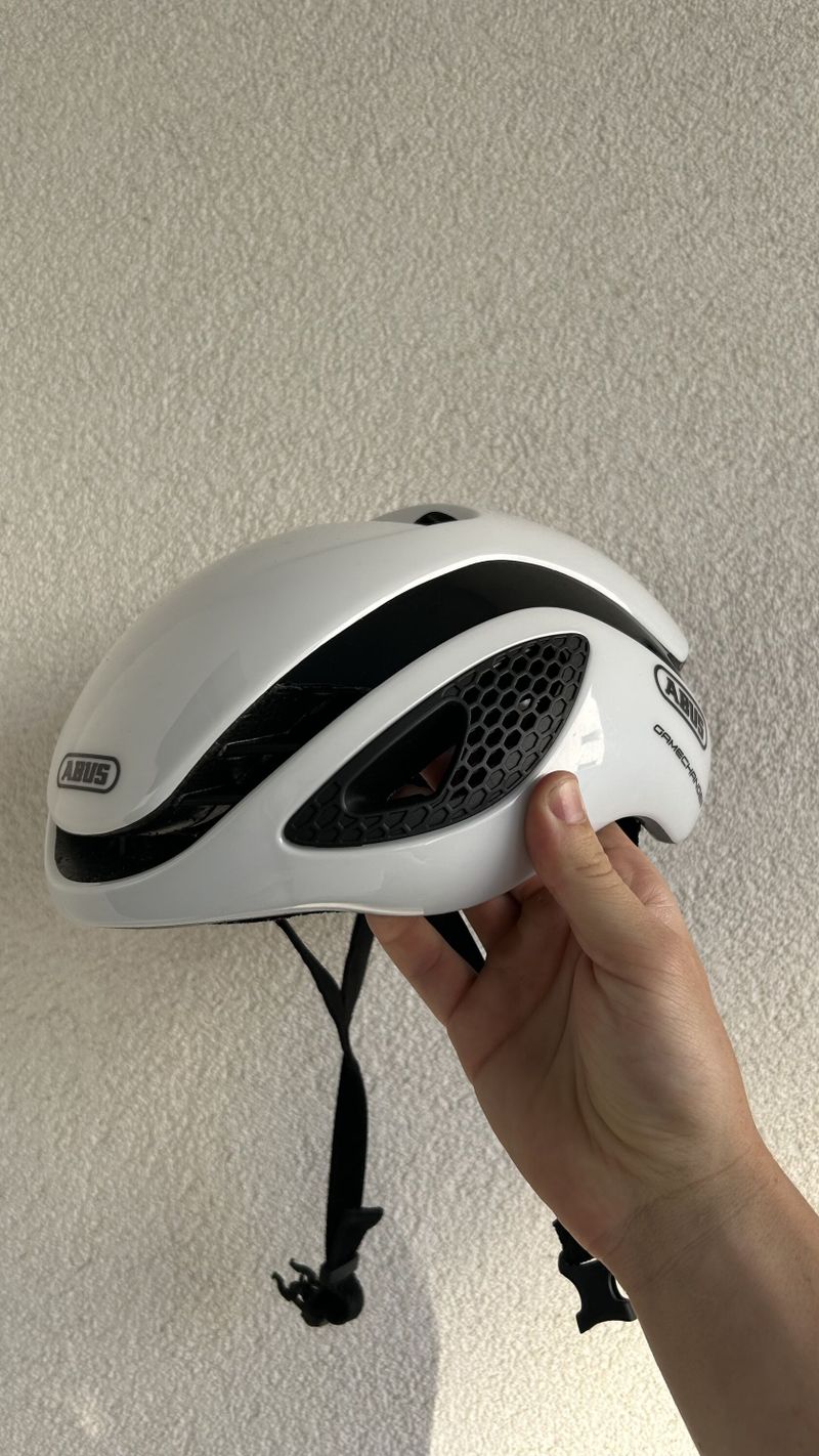 Cyklistická přilba ABUS Gamechanger white polar vel.L