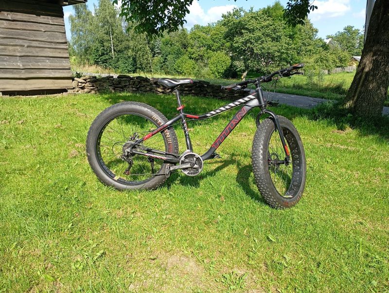 Fat bike Titan crossover 