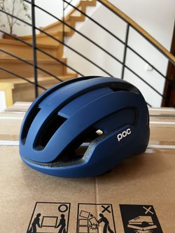 Cyklistická helma POC OMNE air modrá velikosti M. půl roku ježděná