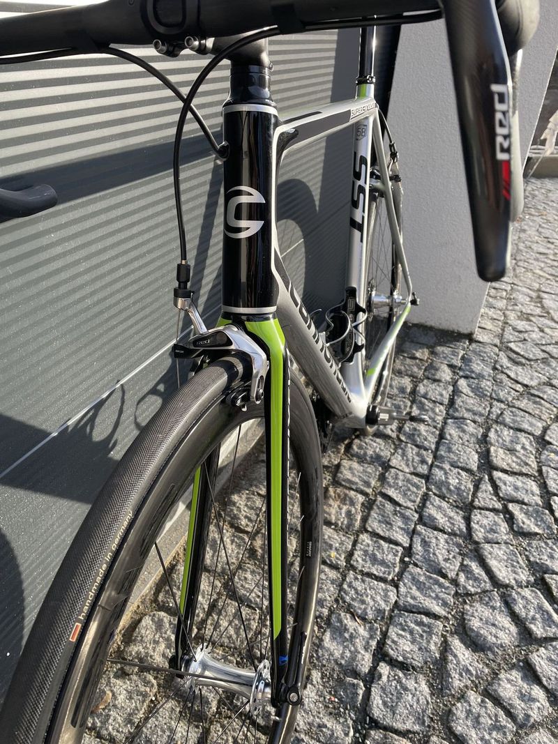 Cannondale SuperSix Evo Hi-Mod vel.58 s koly ENVE a Chris King