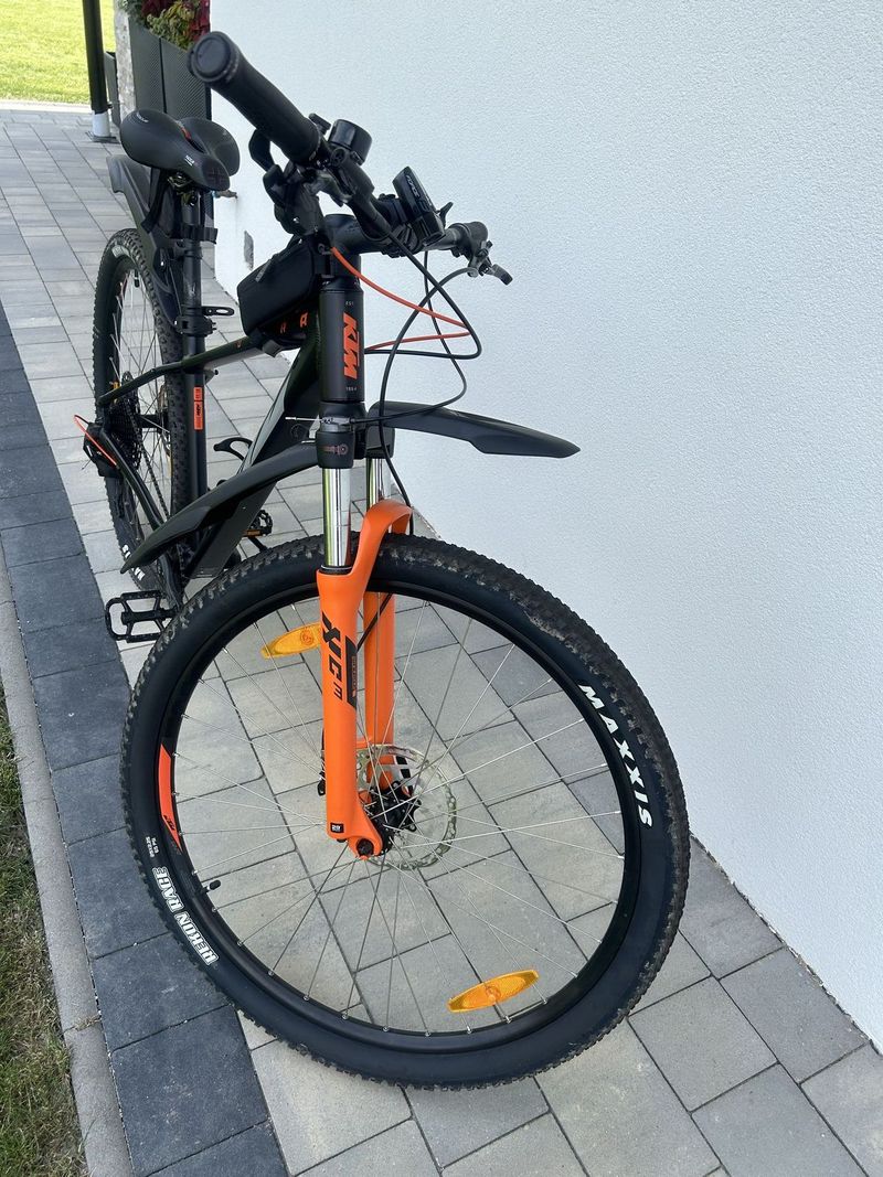 dámské kolo KTM Ultra Fun 29" matte black/grey/orange