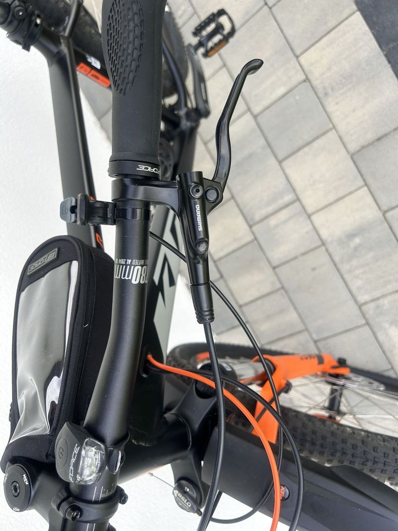 dámské kolo KTM Ultra Fun 29" matte black/grey/orange