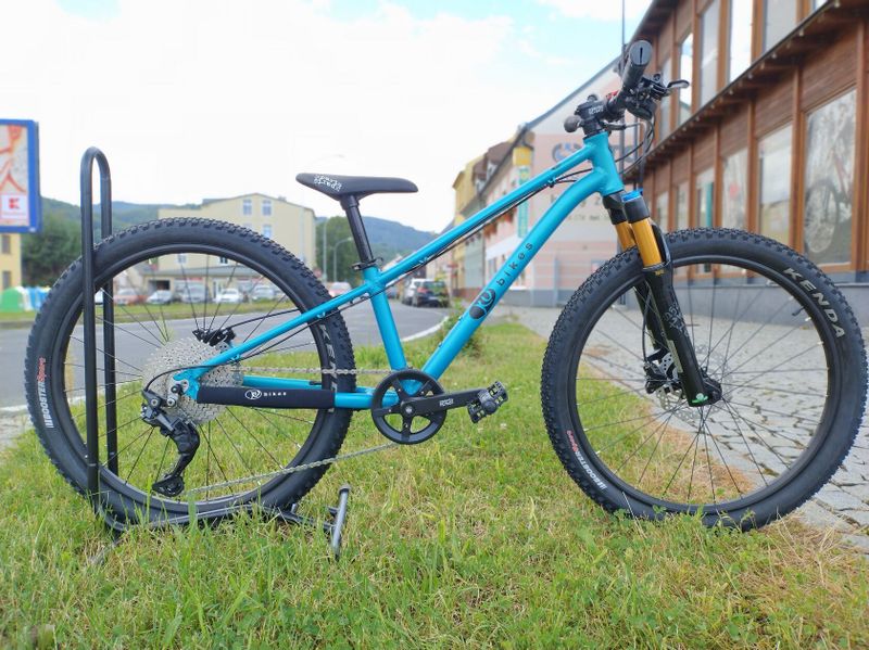 KUBIKES juniorské kolo 24S MTB Disc tyrkysová metalíza - NOVÉ