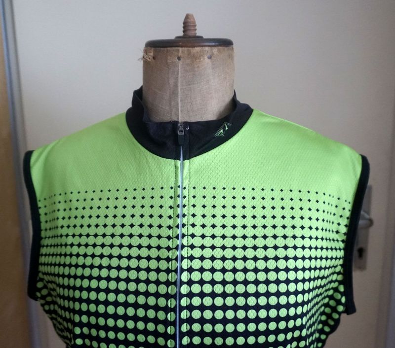 Pánský Hi Vis cyklistický dres bez rukávů vel.XL