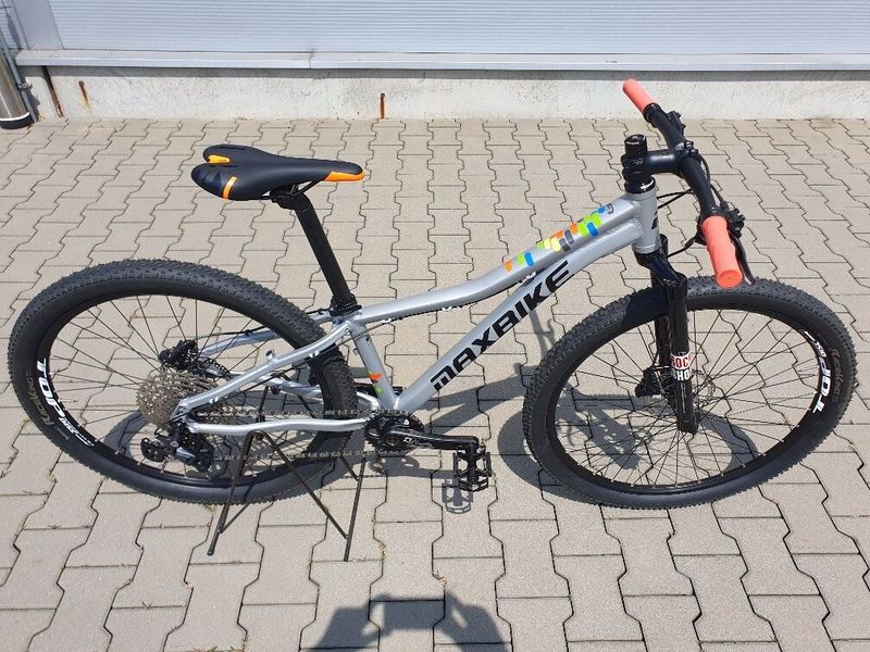 Horské kolo 27,5" velikost 13" karbon vidlice 1x11 Shimano Deore na výšku 125-155 cm