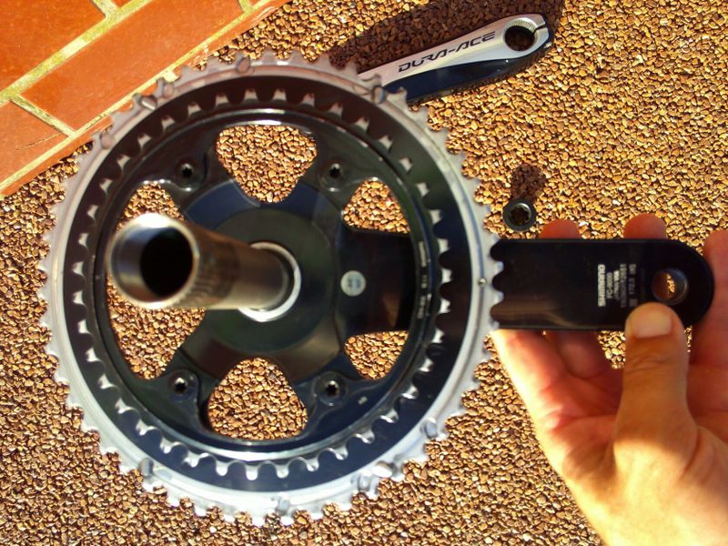 Kliky, převodníky Shimano DURA ACE.