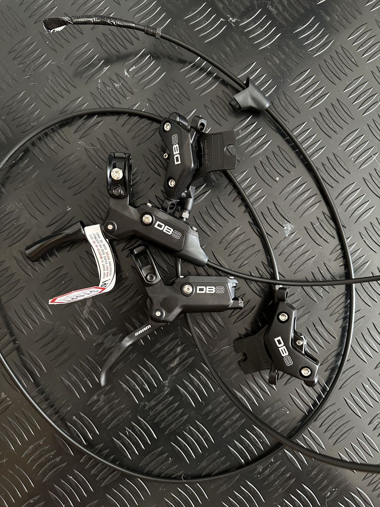 Sram DB8 + kotouče 203mm