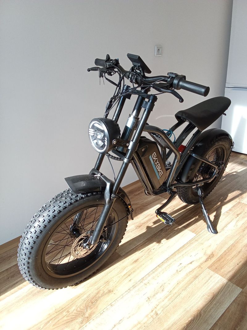 FATBIKE ELEKTROKOLO T1, RYCHLONABÍJENÍ, 1000 W, 960 WH, ZÁRUKA