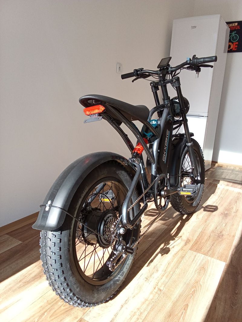 FATBIKE ELEKTROKOLO T1, RYCHLONABÍJENÍ, 1000 W, 960 WH, ZÁRUKA