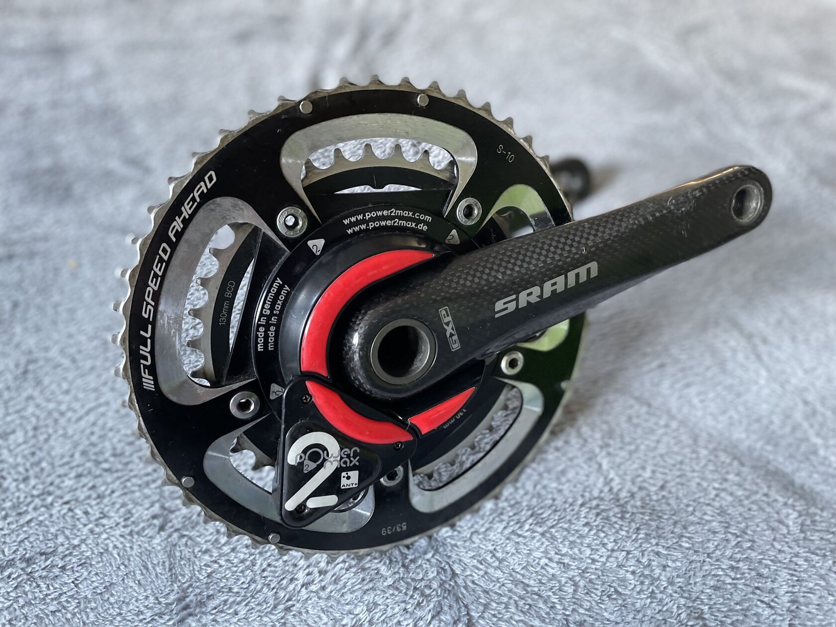 Sram GXP carbon / powermeter / 175mm 53/39