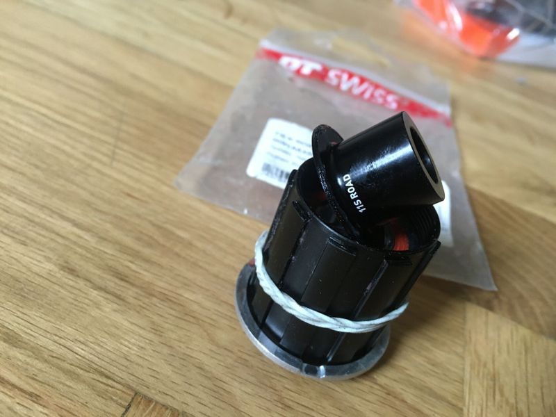 DT Swiss ořech Ratchet road 11speed alu HG s 12 mm koncovkou