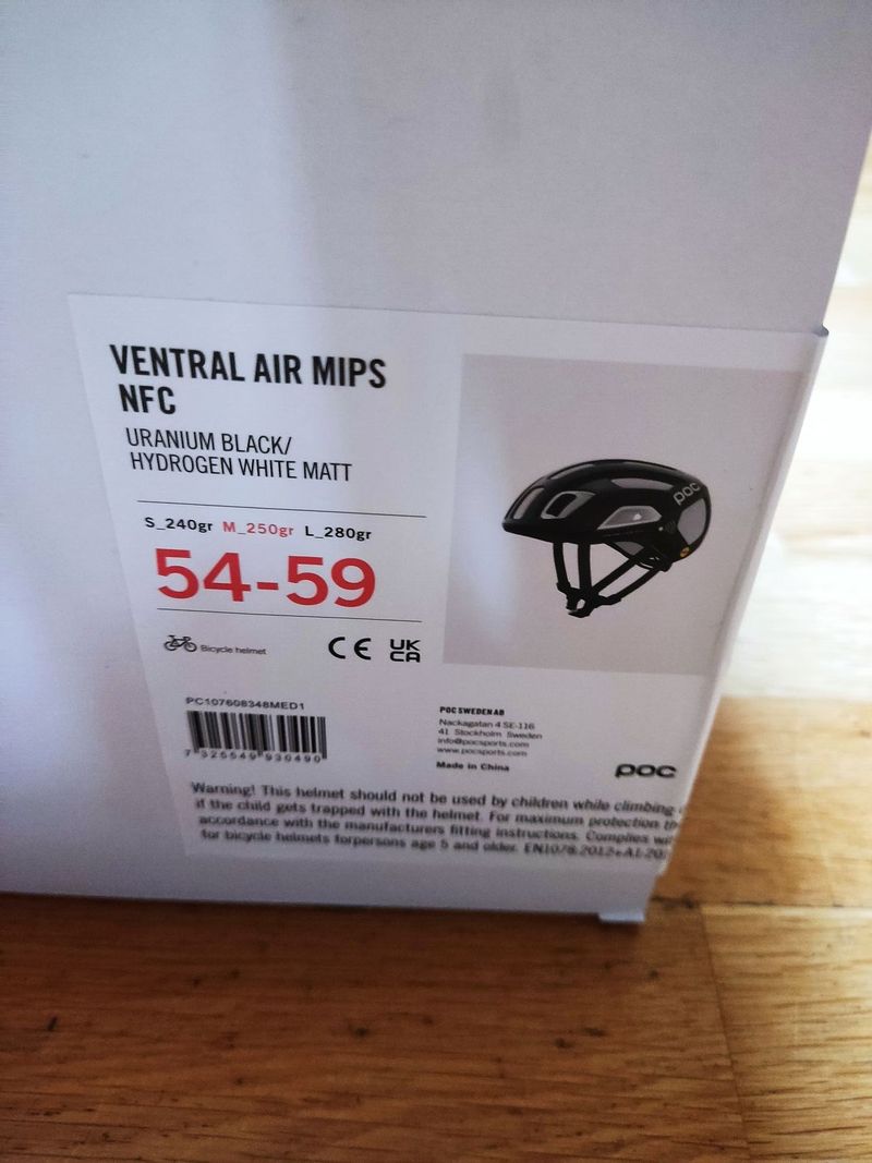 Silniční helma POC VENTRAL AIR MIPS NFC