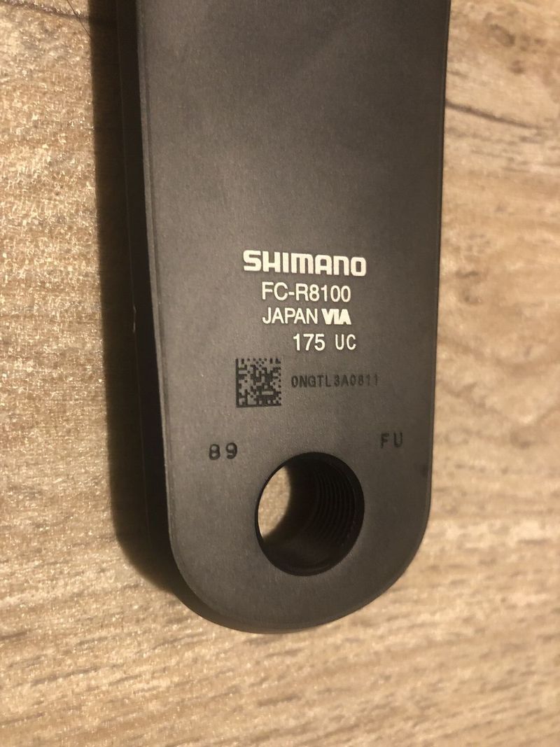 kliky Shimano Ultegra FC-R8100 175mm, NOVÉ