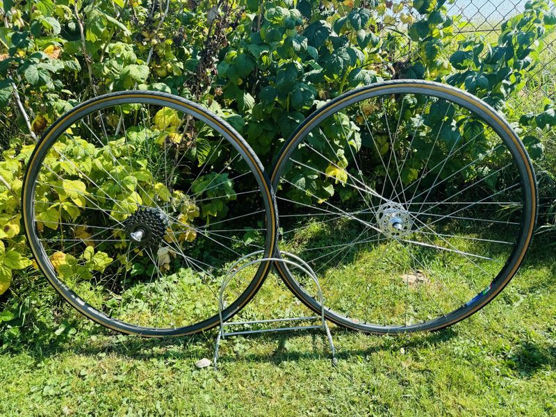 Zapletená kola Nisi/Campagnolo Record Vysoké náboje